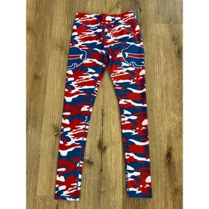 Buffalo Bills Leggings Women S Red Blue Camo Fan Gear Athletic Pants Football